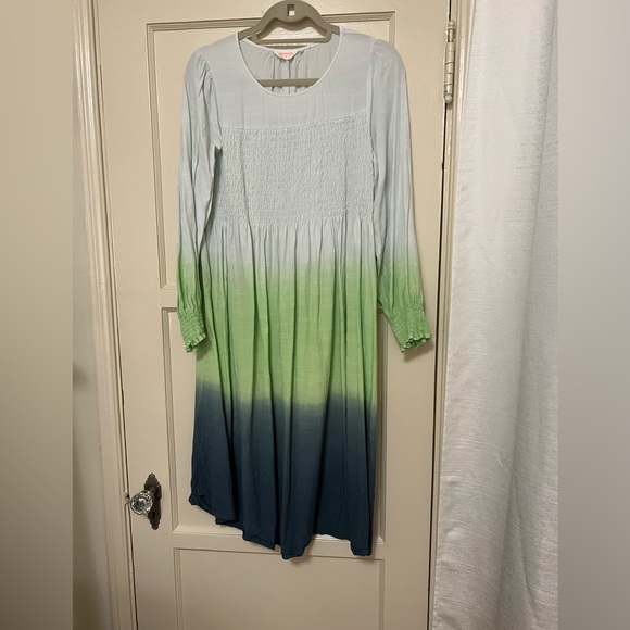 Gorman Blue/Green Graduated Tie Dye Dress - Picture 3 of 3